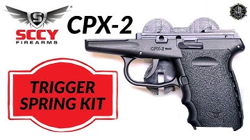 SCCY CPX-2 Trigger Spring Kit – SCCY CPX-2 Accessories | M*CARBO