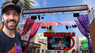 HHN 35 Update - NEW Information For Stay & Scream, NEW Food Booths   More Scare Zone Props!