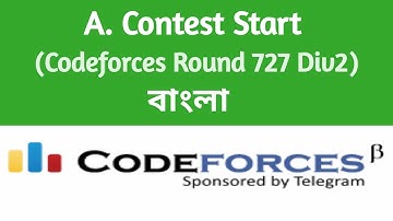 A. Contest Start | Codeforces Solution | Codeforces Round 727 Div2 | C++