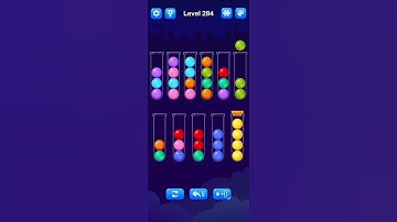 Ball Sort Level 284 Walkthrough Solution Android/iOS