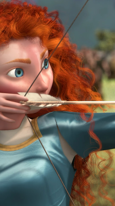 Merida is a master archer | Disney Princess