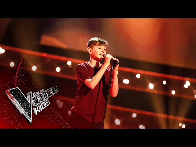 Dara Performs 'I Have Nothing' | Blind Auditions | The Voice Kids UK 2020 class=