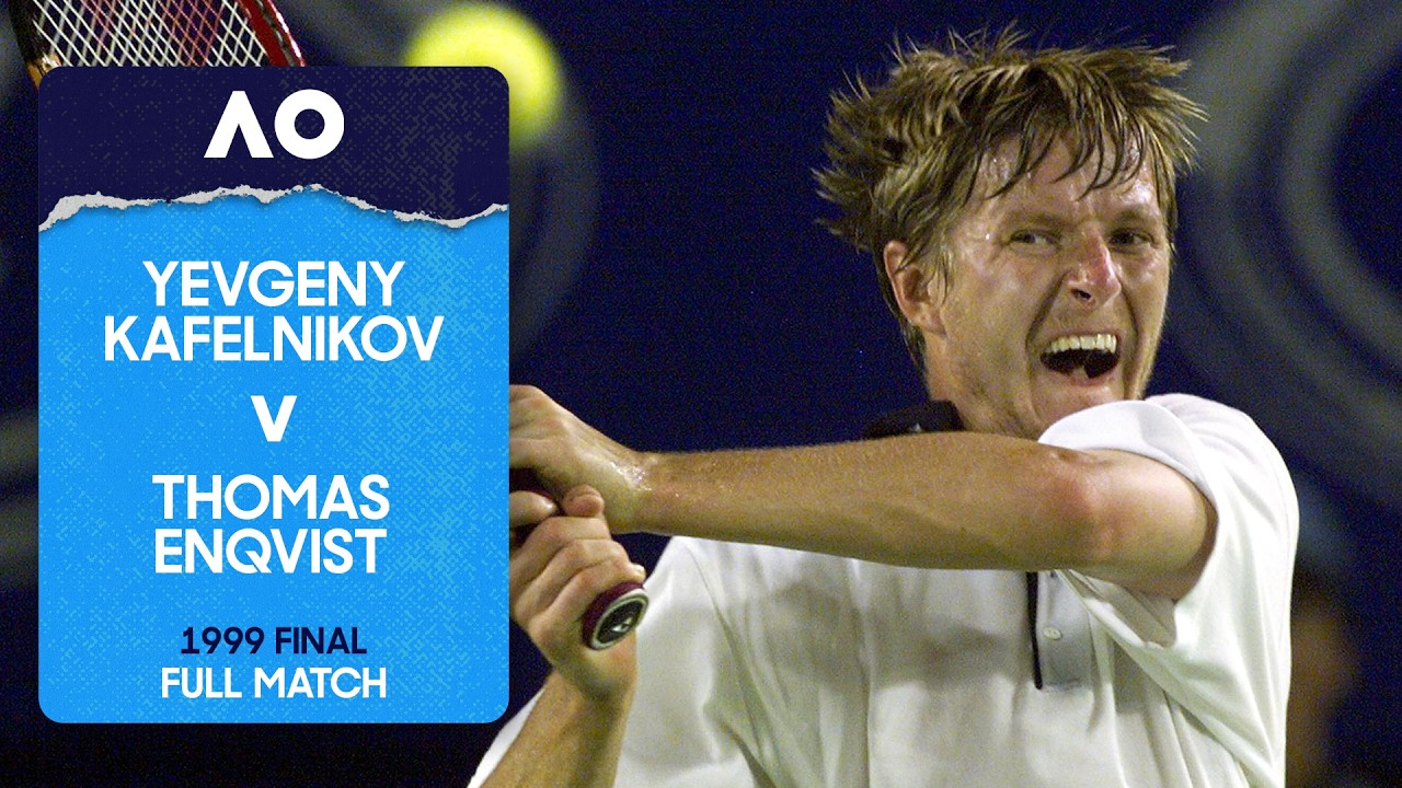 Yevgeny Kafelnikov v Thomas Enqvist Full Match | Australian Open 1999 Final
