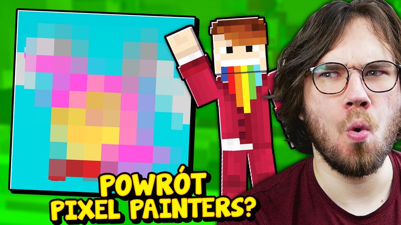 ZAPOMNIAŁEM JAK SIĘ RYSUJE ;_; - Minecraft: Pixel Painters - YouTube