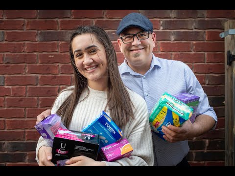 Campaign to provide feminine hygiene products at city locations