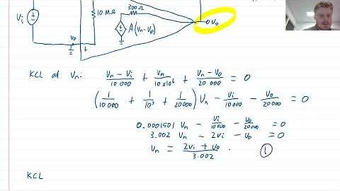 EG1012 Week 9 Video 6 - Solving op amp circuits using models