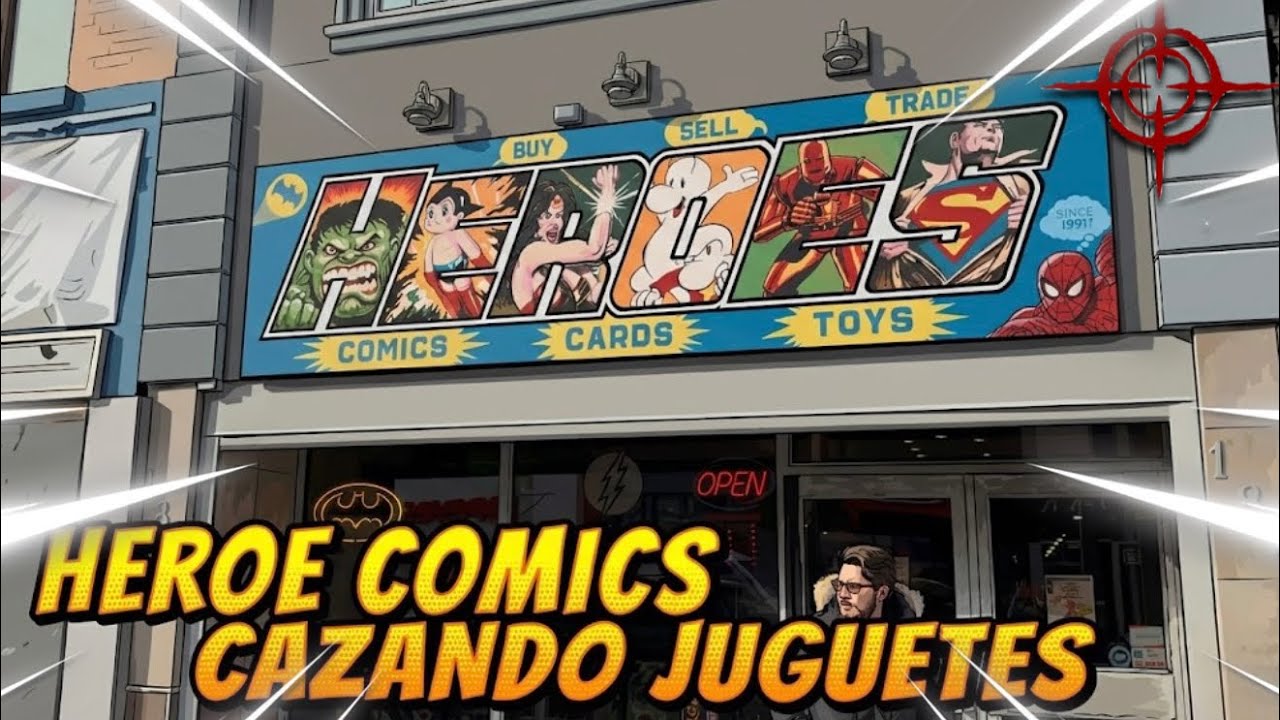 Visitando Heroe Comics! En London Ontario! 