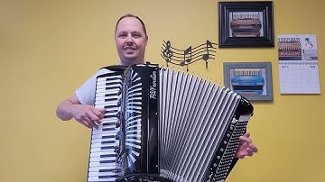 (SOLD!) - PANcordion Myron Floren - VIDEO #2, LIKE-NEW, double tone chamber (Carnegie Accordion Co.)