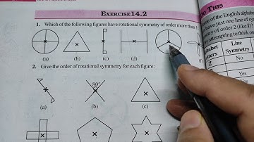 Symmtery Ex- 14.2 Chapter -14 || Class 7th Maths