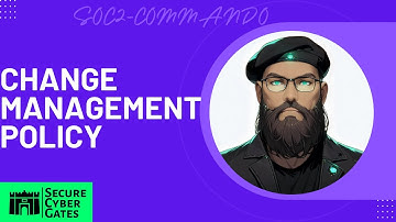 30-[5.23] SOC2  – Change Management Policy