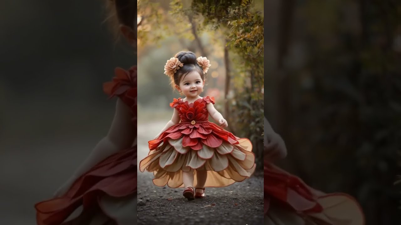 Adorable Baby Girls In Stunning Autumn Outfits Cutest Moments Captured 