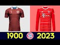 ⚽ История (Эволюция) Формы Футбольного Клуба Бавария Мюнхен 2022/23 | Все Футболки Баварии 2022 ⚽