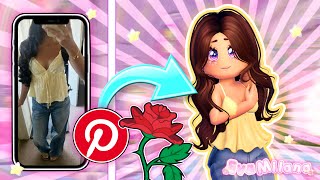 LETTING *PINTEREST* Pick *MY OUTFIT* For SUNSET ISLAND! ☀️💗 | Royale High Sunset Island
