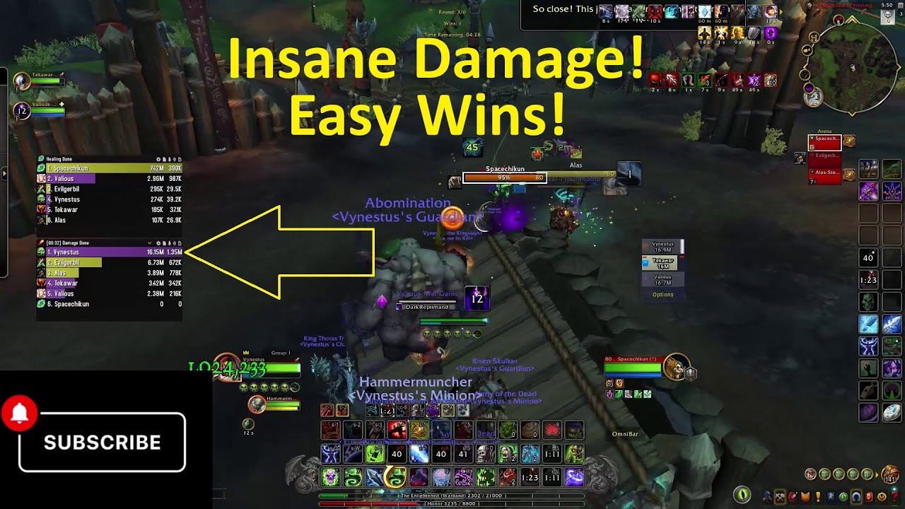 11.2 Unholy DK Single-Button Assistant Solo Shuffle | WoW PvP Arena 4-9 ...