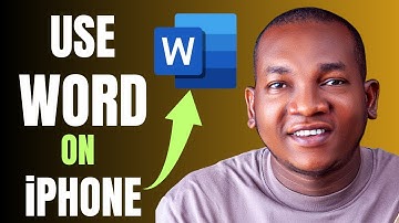 How to Use MS Word Mobile on iPhone 2025 - Microsoft Word Mobile Tutorial