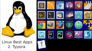 best linux applications typora markdown editor