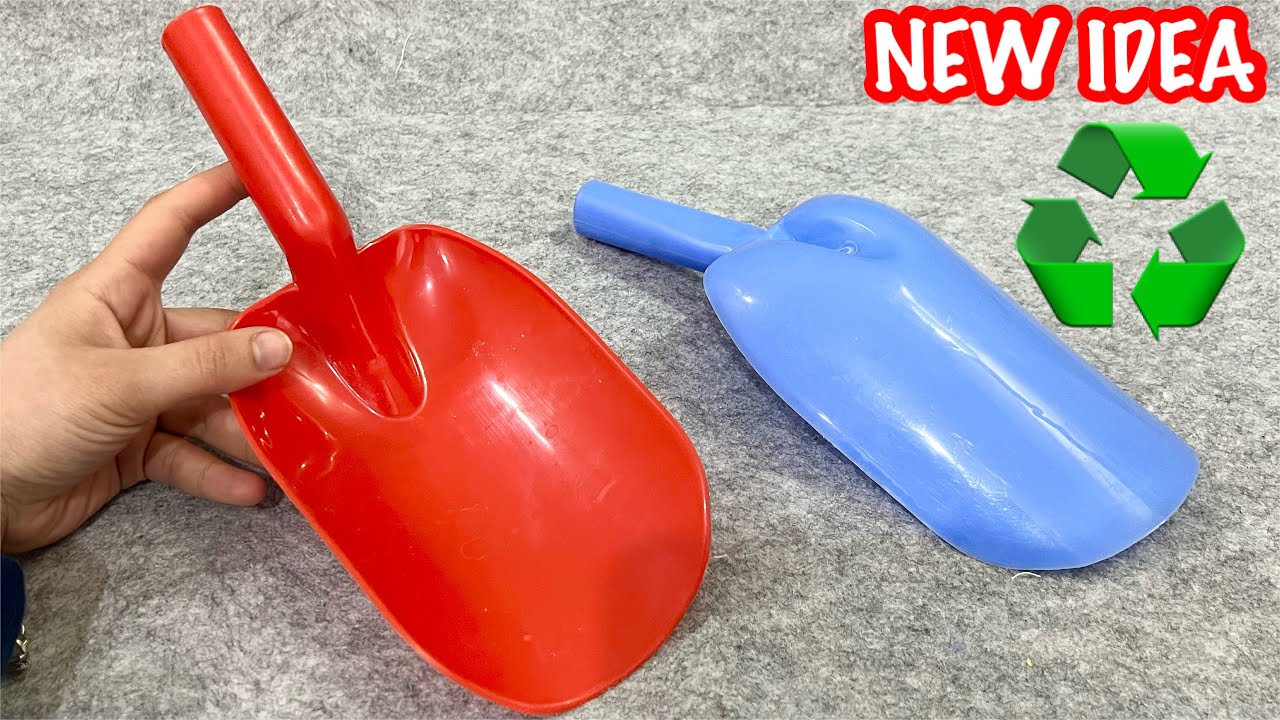 Вам понравится эта идея, которую я воплотил в жизнь с помощью пластиковых лопаток! Перерабатывать!