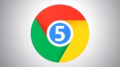 5 EXTENSIONS CHROME OBLIGATOIRES !