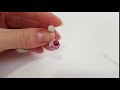 Серебряный пирсинг с Swarovski