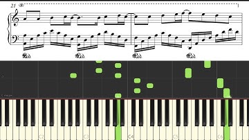 Alan Walker - Avem (The Aviation Theme) Piano Cover | Avem Piano Music Sheet Avem Synthesia