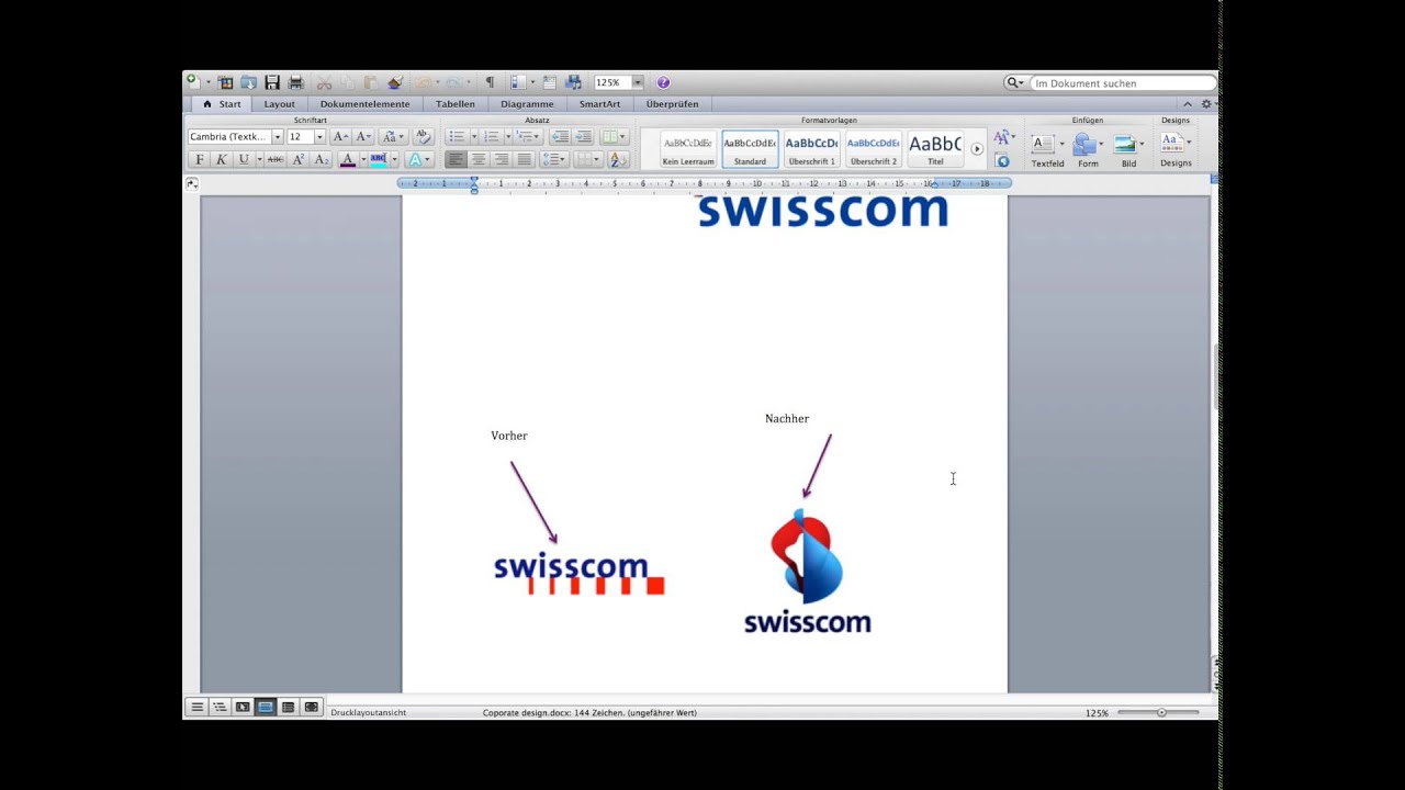 Tutorial Textgestaltung: Corporate Design