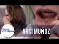 Arci Muñoz shows her secret tattoo that she's hiding from her boyfriend | TWBA