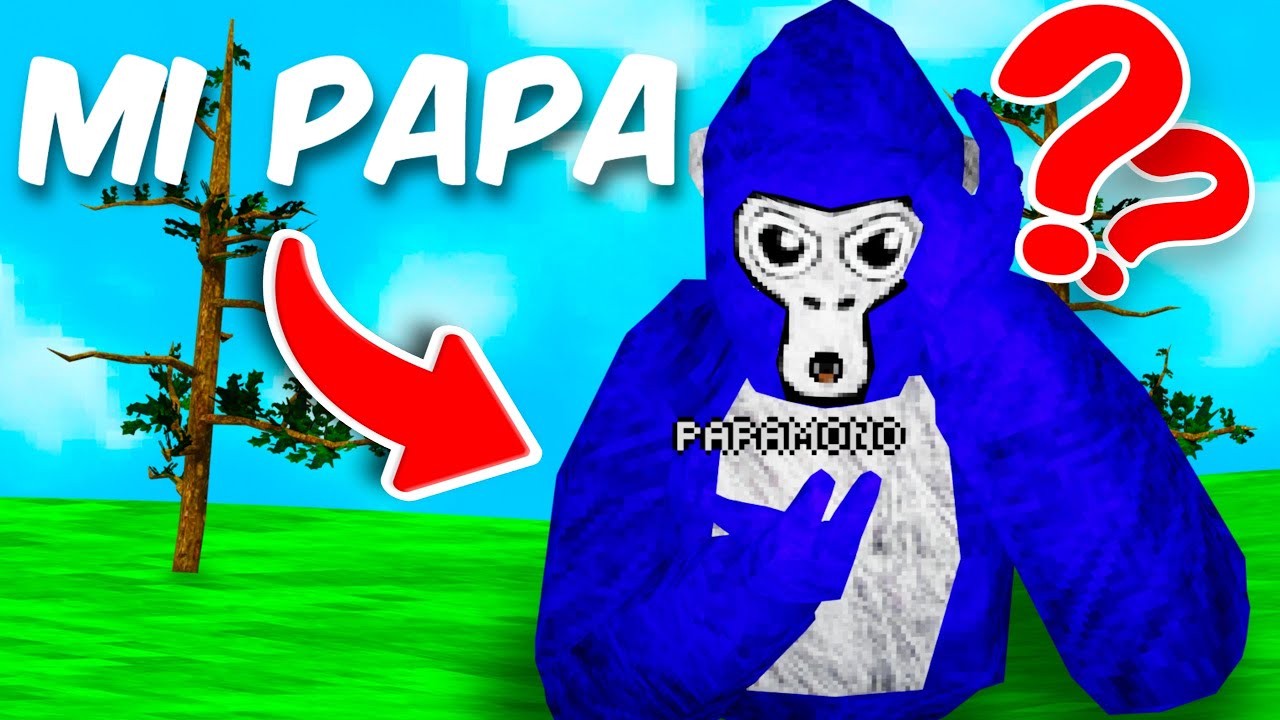 MI PAPA JUEGA GORILLA TAG POR PRIMERA VEZ!!