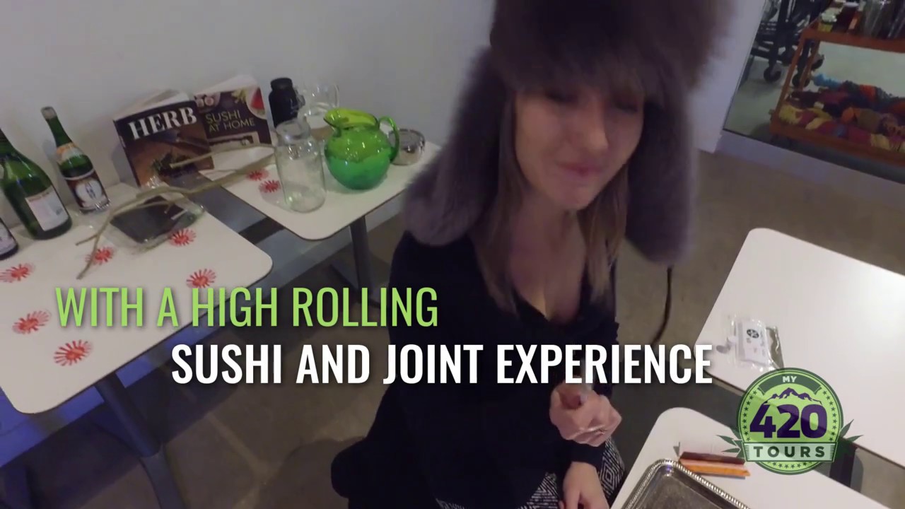 Denver Pot Tours: Sushi, Sake and Joint Rolling Class