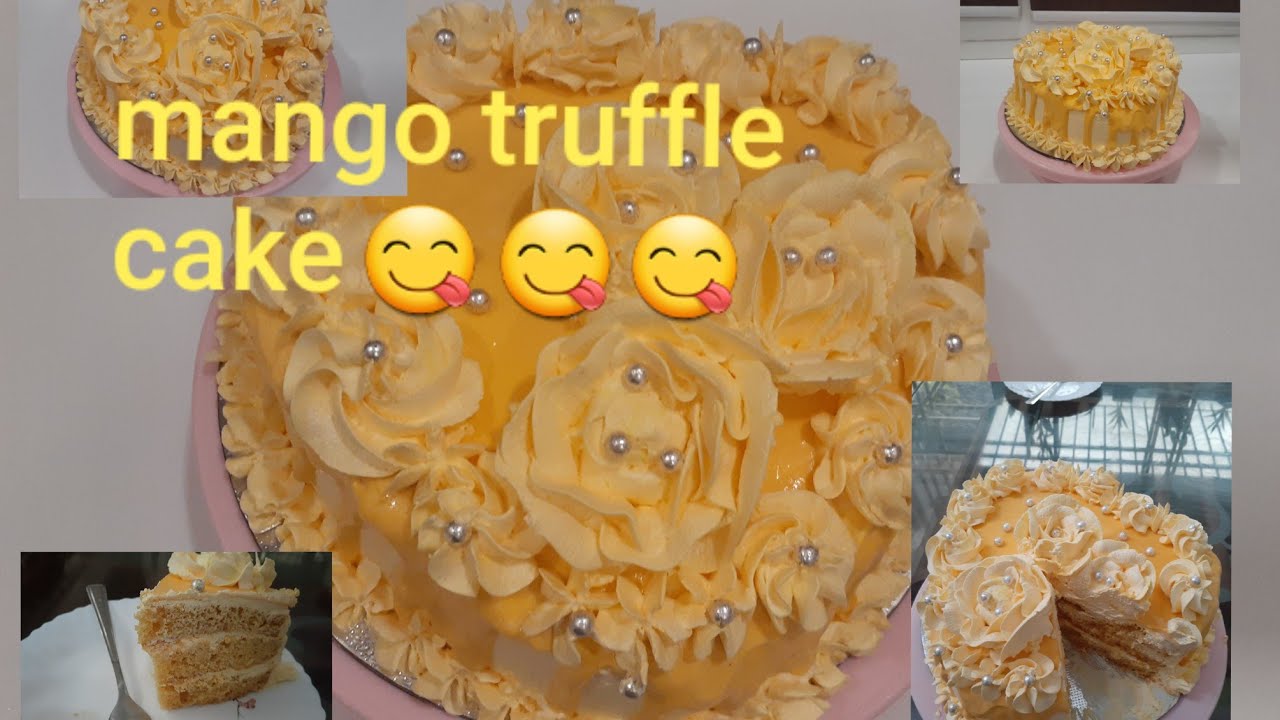 Mango truffle cake recipe in malayalam /sheena's kitchen special recipe