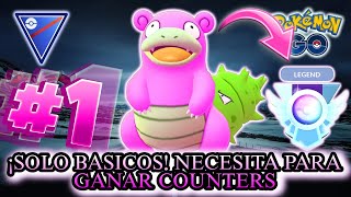 ¡SOLO BASICOS! PARA DERROTAR A SUS COUNTERS EN LA LIGA SUPER // PC-1500 // (PVP) #pokemongo