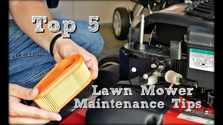 Top 5 Lawn Mower Maintenance Tips