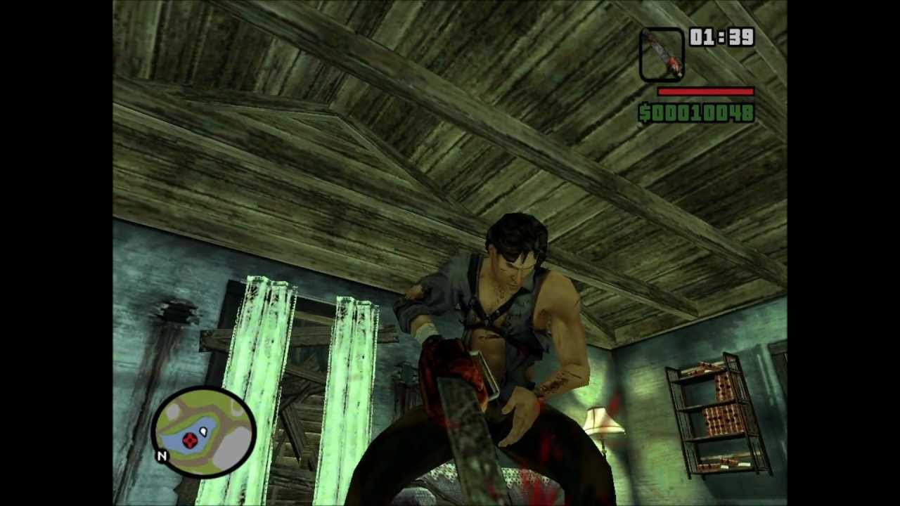 Download Savini Ash from Evil Dead: The Game + New Weapon for GTA San  Andreas