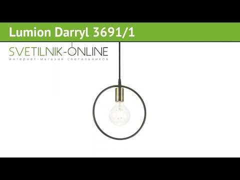 Люстра Lumion Darryl 3691/1 обзор: светильник Lumion Darryl 3691/1 60 Вт, где купить, характеристики Люстра Lumion Darryl 3691/1 обзор: светильник Lumion Darryl 3691/1 60 Вт, где купить, характеристики
