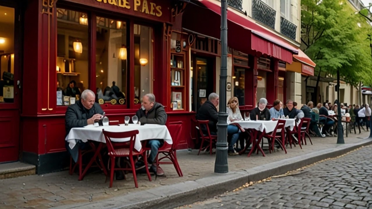Musette Classic French Accordion Music Ambience Café