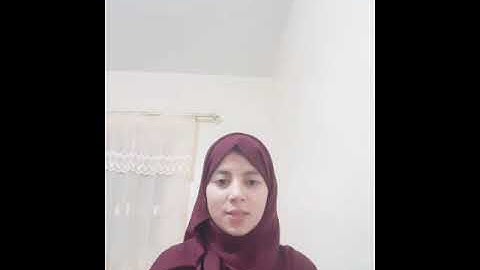 المسابقة في تجويد القران الكريم التلميذة فاطمة الزهراء النبلي عن ثانوية الحسن الثاني بابن امسيك