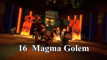 Minecraft Story Mode Season 2 part 16 Magma Golem