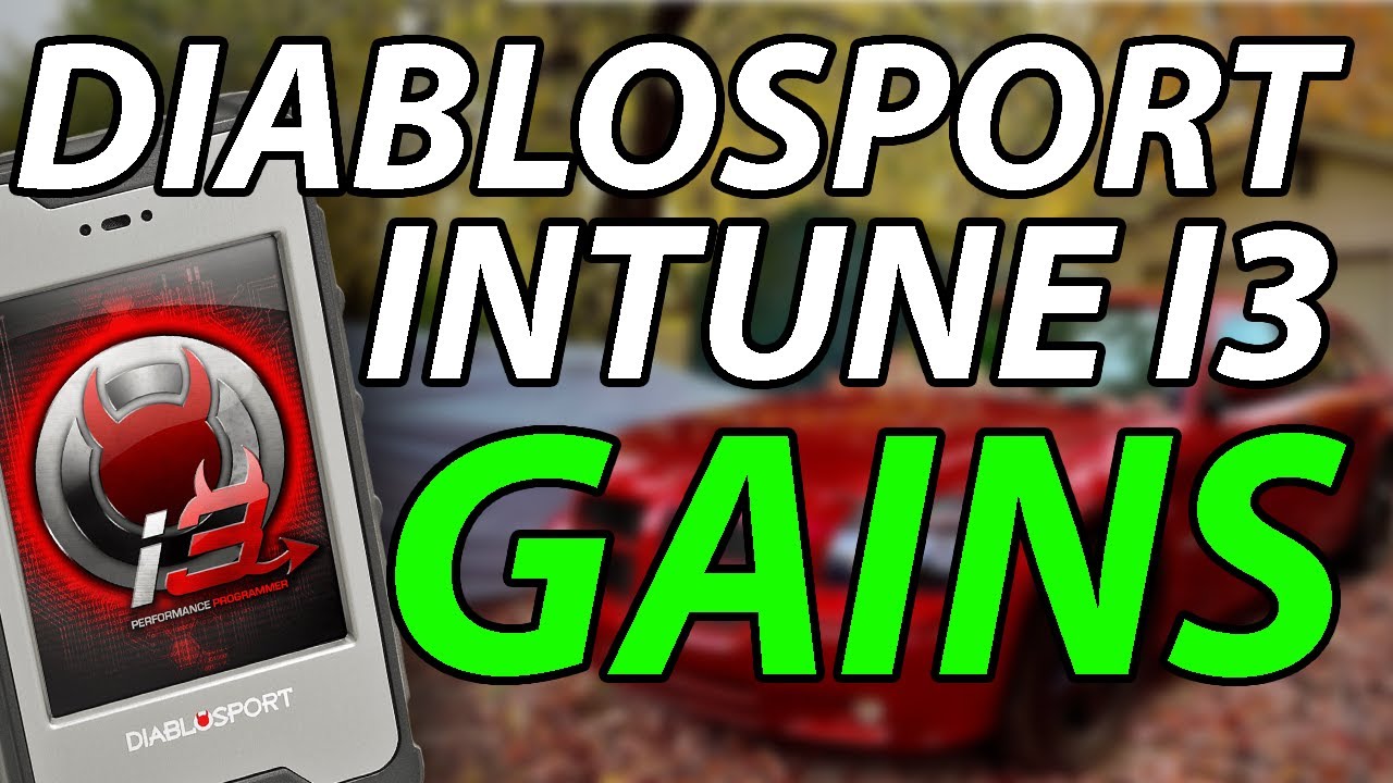 BIG GAINS with the DiabloSport InTune i3 Tuner YouTube