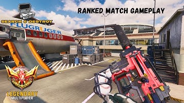 Cod Mobile S&D Ranked match gameplay