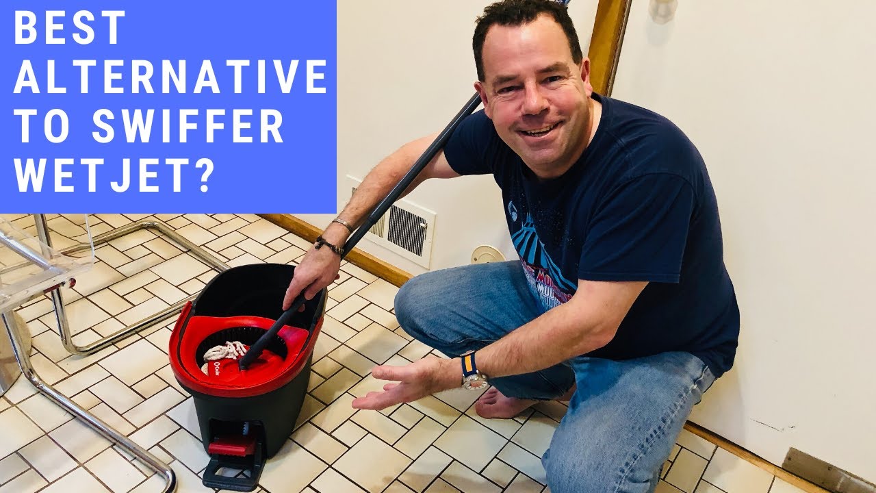 Best Alternative To Swiffer Wetjet? It's Our OCedar EasyWring Mop
