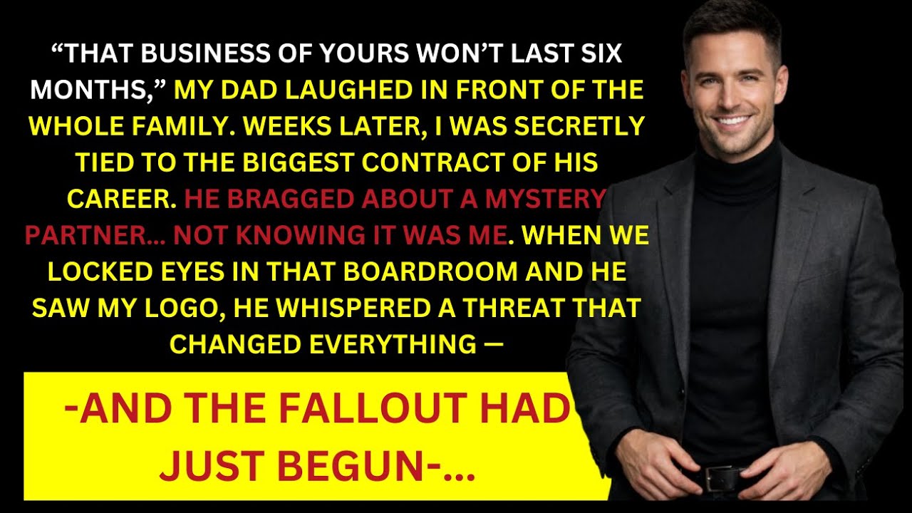 My Dad Said My Business Would Never Last — Then He Saw My Logo on His New Contract