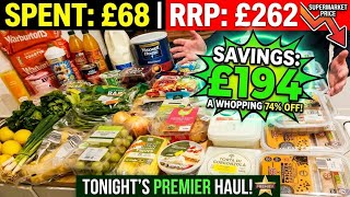 Information £262 of Food for £68! 🛒 UK Food Discount Store Haul – I Saved 74% Guide
