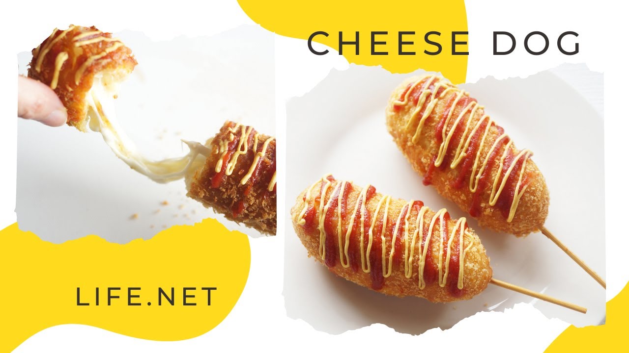 【チーズハットグの作り方】ホットケーキミックスとさけるチーズで簡単！【韓国発の美味しいおやつ】