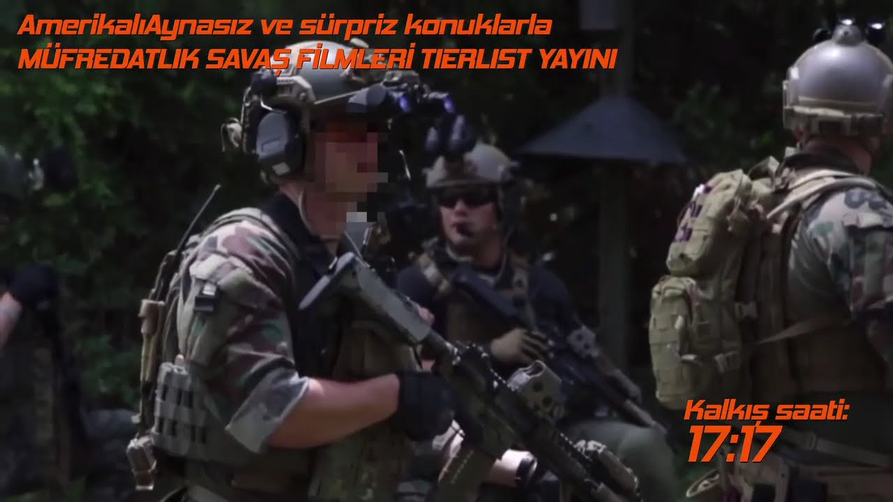 Alper Çağlar - GOAT Savaş Filmlerini Tierlist Gecesi ft @AmerikaliAynasiz ve sürpriz konuklar Part 1