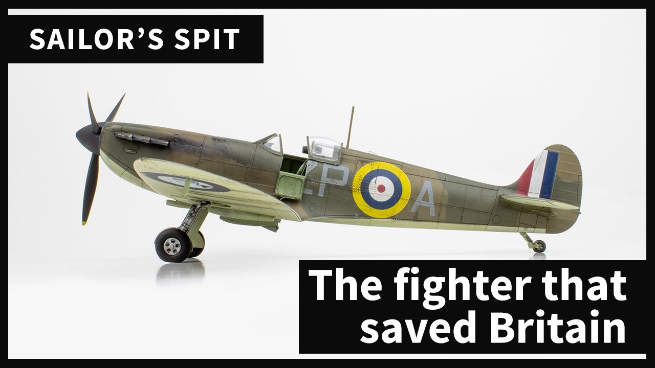 «Спитфайр» «Моряка» Малана - Eduard 1/48 Spitfire Mk I | Истребитель, спасший Британию |