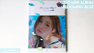 Unboxing Chungha [ 청하 ] 3rd Mini Album - Blooming Blue ♡
