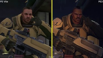 XCOM Enemy Unknown Plus PS Vita vs PS3 Graphics Comparison