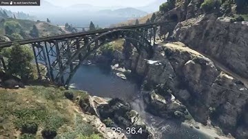 GTA 5 Benchmark MAX Settings 1080p 60FPS (Shadowplay)