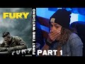 FURY (2014) FIRST TIME WATCHING | MOVIE REACTION (PART 1)