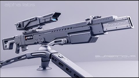 002   Improve speed on a slow computer   SciFi Weapon Design in Blender