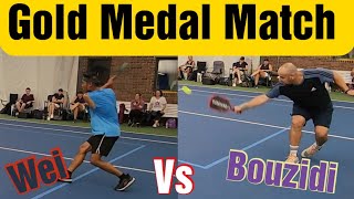 🥇💰Youssef Bouzidi v Oliver Wei Open Singles Gold🥇💰